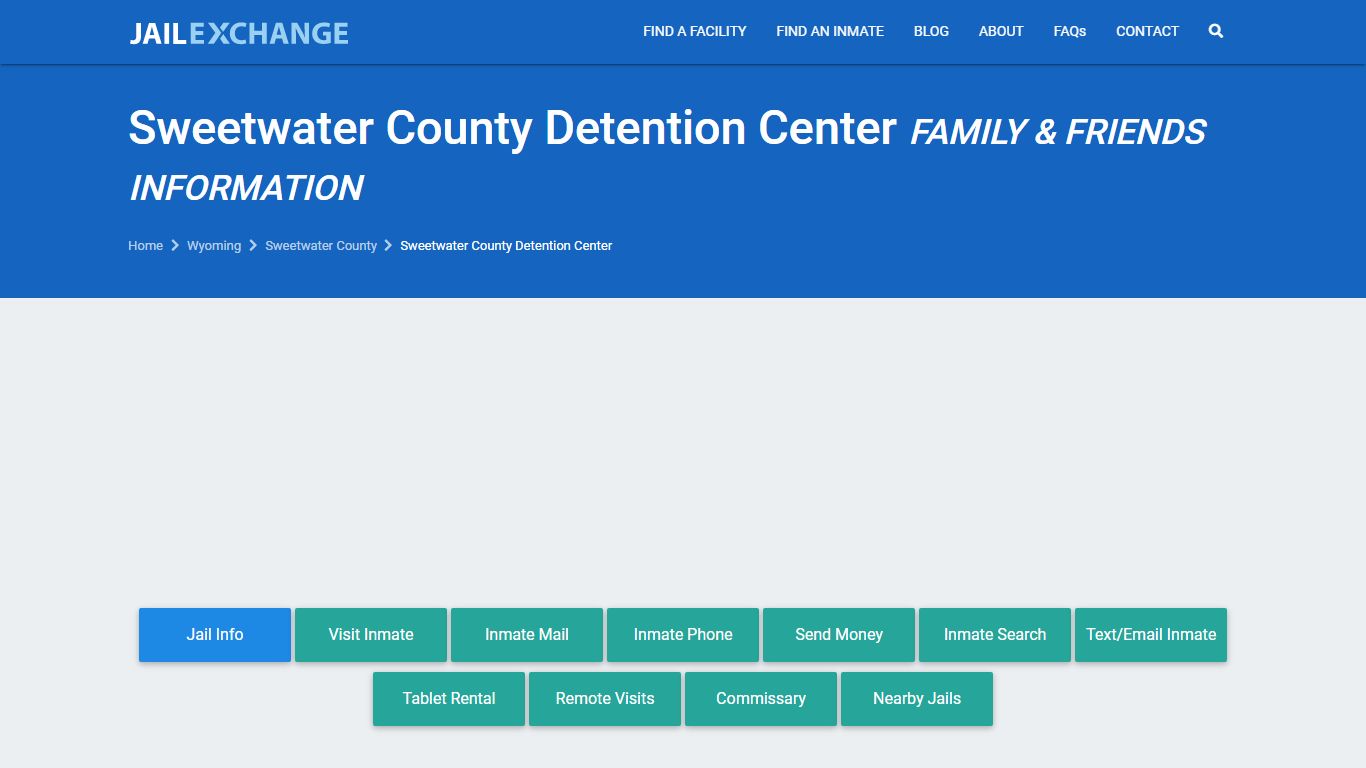 Sweetwater County Detention Center WY - JAIL EXCHANGE